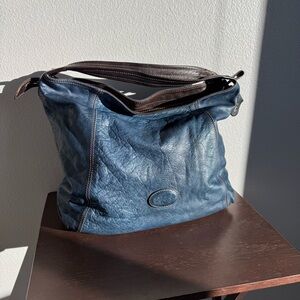 Sofia C. Italian Genuine Leather Shoulder Bag